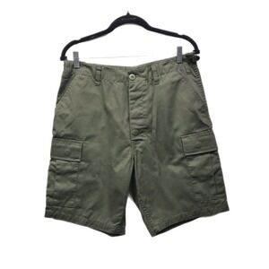 Boys Scout Cargo Shorts Size Small 27-31 Adjustable Green Utility Shorts Uniform